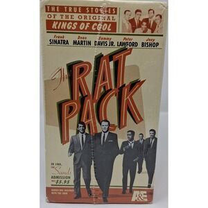The Rat Pack True Stories of Kings of Cool VHS Documentary A&E USED